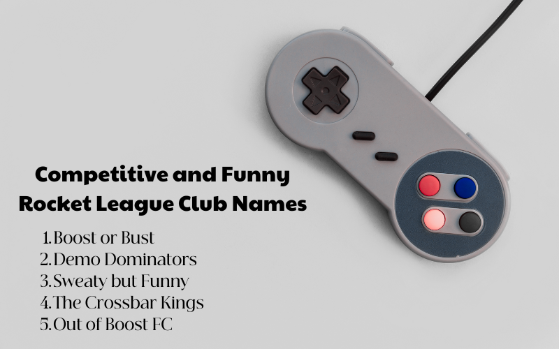 Competitive-and-Funny-Rocket-League-Club-Names