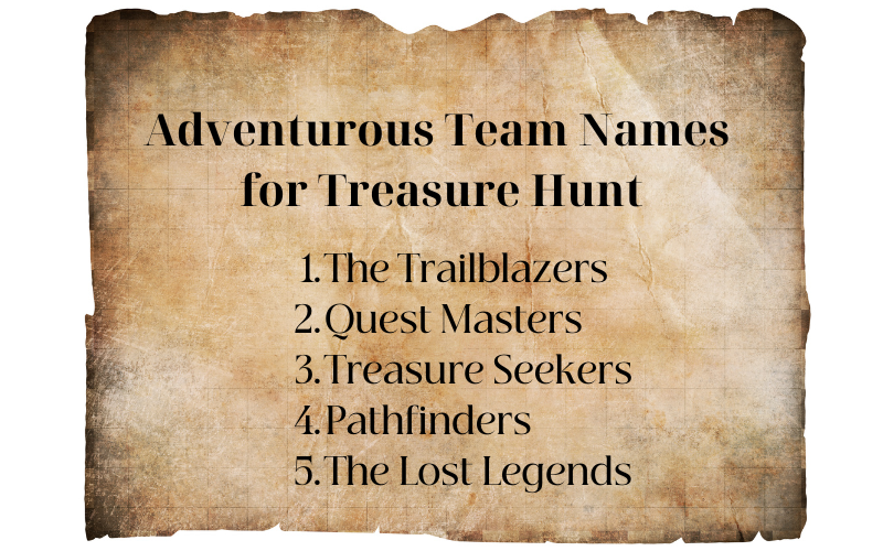 Adventurous-Team-Names-for-Treasure-Hunt