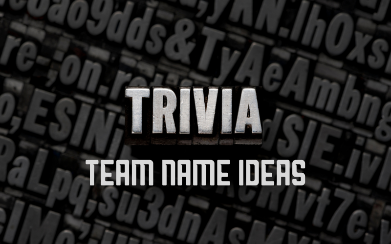 Trivia-Team-Name-Ideas